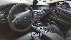 Alcantara Steering Wheel Cover for BMW 2010 2016 BMW 528i / F10