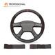 Alcantara Steering Wheel Cover for Chevrolet (Chevy) Silverado 2003 GMC Sierra