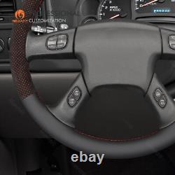 Alcantara Steering Wheel Cover for Chevrolet (Chevy) Silverado 2003 GMC Sierra