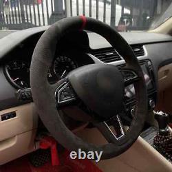 Alcantara Steering Wheel Cover for Skoda Citigo Roomster Fabia Octavia Superb