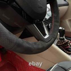 Alcantara Steering Wheel Cover for Skoda Citigo Roomster Fabia Octavia Superb