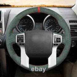 Alcantara Steering Wheel Cover for Toyota 4Runner Tacoma Sequoia Land Cruiser