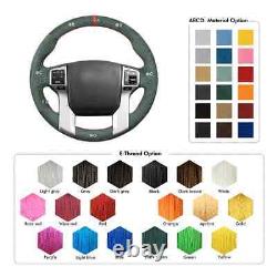 Alcantara Steering Wheel Cover for Toyota 4Runner Tacoma Sequoia Land Cruiser