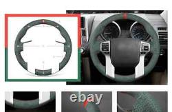 Alcantara Steering Wheel Cover for Toyota 4Runner Tacoma Sequoia Land Cruiser