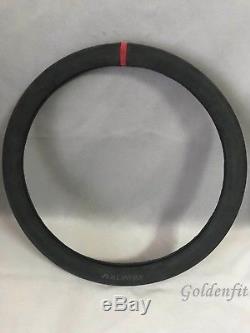 Alcantara Suede Steering Wheel Cover For All Vehicle Charcoal 37mm(14.56 inch)