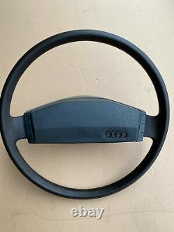 Audi 80 B2 80 81 82 83 Typ 81 Steering Wheel, Center Cover Horn Green-blue Oem