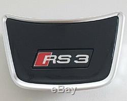 Audi A3 8V original RS3 Lenkrad Logo Schriftzug Emblem Lenkradclip S-Line S3