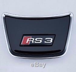 Audi A3 8V original RS3 Lenkrad Logo Schriftzug Emblem Lenkradclip S-Line S3