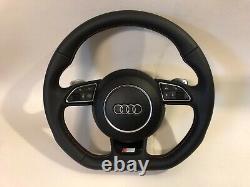 Audi A6 4G RS6 C7 A7 RS7 S Line Steering Wheel Quattro Tiptronic Shift Paddle