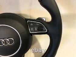 Audi A6 4G RS6 C7 A7 RS7 S Line Steering Wheel Quattro Tiptronic Shift Paddle