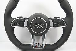Audi S Line A4 A5 S4 S5 Sr5 Steering Wheel Flat Botton 2015+ 8w0419689 #168
