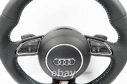 Audi S Line Flat Bottom Steering Wheel with Airbag & Shift Paddles Q5 SQ5 #87