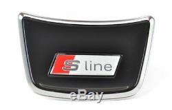 Audi S line Steering Wheel Cover A1 A6 A7 A8 Emblem Logo Genuine New