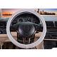 Auto Car SUV Pickup 1 Pcs Gray Decorative Elastic Ice Silk Steering Wheel Cover