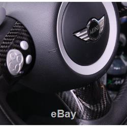 BAR Autotech Carbon Fiber Steering Wheel Cover For Mini Cooper R56 S JCW