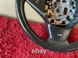 BMW 2004-2010 E60 E63 STEERING WHEEL SPORT MTECH HEATED With PADDLE SHIFTERS OEM