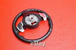 BMW 235 328 335 428 435 M SPORT LEATHER STEERING WHEEL With PADDLE SHIFTERS OEM