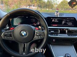 BMW 3e 4er M3 M4 G20G80 G -series GENUINE Steering Wheel Carbon Decor Cover Trim