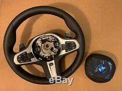 BMW 5 6 7 X3 X4 G30 G31 G32 G11 G12 G01 G02 M Steering Wheel Paddles HEATING ACC
