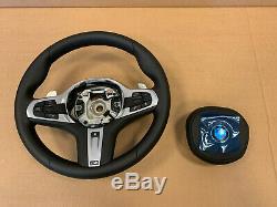 BMW 5 6 7 X3 X4 G30 G31 G38 G32 G11 G12 G01 G02 M Steering Wheel Paddles HEATING