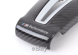BMW 5 F10 Steering Wheel Cover ///M Performance Carbon 2345203 GENUINE NEW