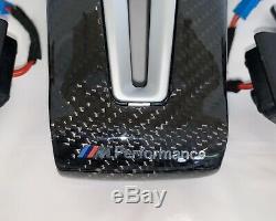 BMW Carbon Fiber Steering Wheel Trim Kit F80 F22 F30 F10 F32 F33 M Performance