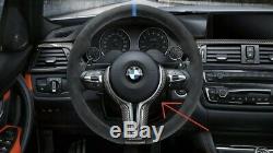 BMW Carbon Fiber Steering Wheel Trim Kit F80 F22 F30 F10 F32 F33 M Performance