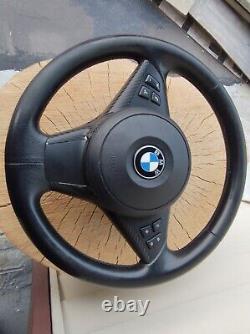 BMW E60 E61 E63 E64 5/6-series Flat Bottom M Steering Wheel