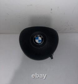 BMW E82 E90 E92 E93 Front Driver SPORT Steering Wheel Cover Black OEM