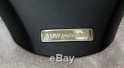 BMW E90 E91 2006-12 E92 E93 2007-13 Black Individual Steering Wheel Trim OEM NEW