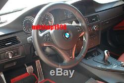 BMW E90 E91 E92 E93 20052008 Carbon Fiber Steering Wheel Trim Cover M Hole
