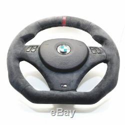 BMW E90 E91 E92 E93 E87 E81 E88 Sport NEW Alcantara Steering Wheel M-Stitching