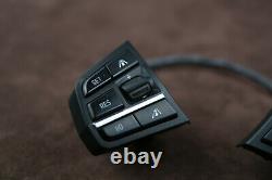 BMW F10 F01 F02 F07 F11 F12 NON-Sport steering wheel vibro button set switch L+R