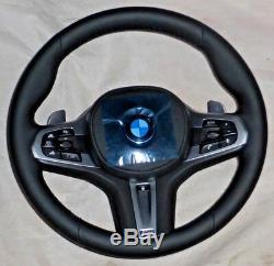 BMW G30 G11 G12 5 & 7 G01 X3 M Sport Leather Steering Wheel Heated Sport Auto