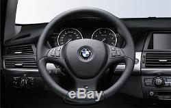 BMW Genuine M Sport Steering Wheel Cover Trim Black BMW E70 X5 3.0si 4.8i