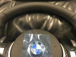 BMW M5 F10 F11 F18 F06 F12 F13 F01 Steering wheel with pedals Carbon