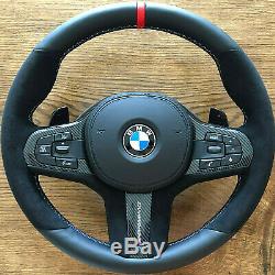 BMW ///M PERFORMANCE G30 G31 G11 G12 G05 G01 G02 Alcantara CARBON Steering Wheel