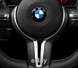 BMW M Performance F87 M2 Steering Wheel Pro Carbon Cover panel