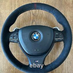 BMW M Sport Alcantara Steering Wheel Heating F10 F11 F18 F06 F12 F13 F01 F02 F03