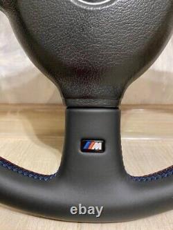 BMW M Tech 2 Steering Wheel E24 E28 E30 E32 E34 3 Colour Stitching Leather