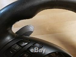 BMW OEM E46 M3 01-06 E39 M5 01-03 Tri-Color SMG Paddles Steering Wheel USED