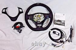 BMW OEM E90 E91 E92 E93 E81 X1 Performance Alcantara Steering Wheel With Display