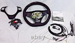 BMW OEM E90 E91 E92 E93 E81 X1 Performance Alcantara Steering Wheel With Display