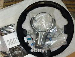 BMW OEM F10 M5 F06 F12 F13 M6 M Performance Alcantara Steering Wheel WithDisplay