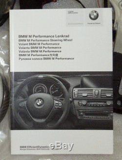 BMW OEM F10 M5 F06 F12 F13 M6 M Performance Alcantara Steering Wheel WithDisplay