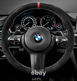 BMW OEM F15 X5 14+ F16 X6 15+ M Performance Alcantara & Carbon Steering Wheel II