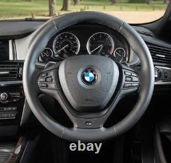 BMW OEM F25 X3 & F26 X4 M Sport Heated Steering Wheel & Lower Trim For Paddles
