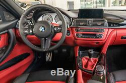 BMW Performance M3 M4 F30 F31 F32 F80 F82 F83 Matte Carbon Steering Wheel Cover