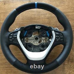 BMW Steering Wheel NAPPA+ALCANTARA F30 F32 F31 F34 F21 F33 F20 F36 ///M BLUE