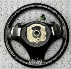 BMW Steering Wheel PADDLE HEATED E90 E92 135i 335i 06 07 08 09 10 11 12 13 OEM
